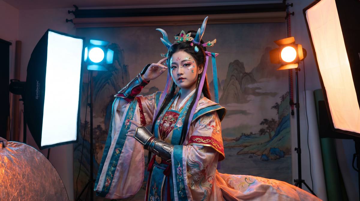 七天眼镜妹视频-动漫cosplay视频教程